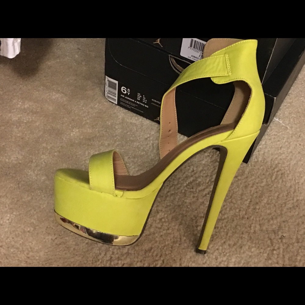 Beautiful platform heels